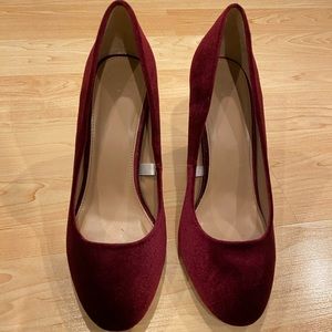 Burgandy Heels